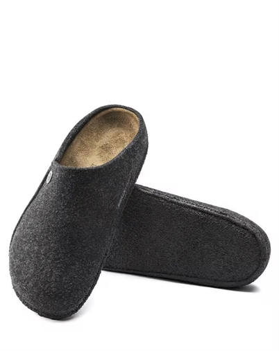Birkenstock - Zermatt Felt Rivet Hjemmesko - Antracite